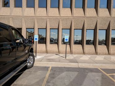 Parking sign installation