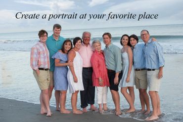 Beach Portrait family portraits by Bill Goode Photography