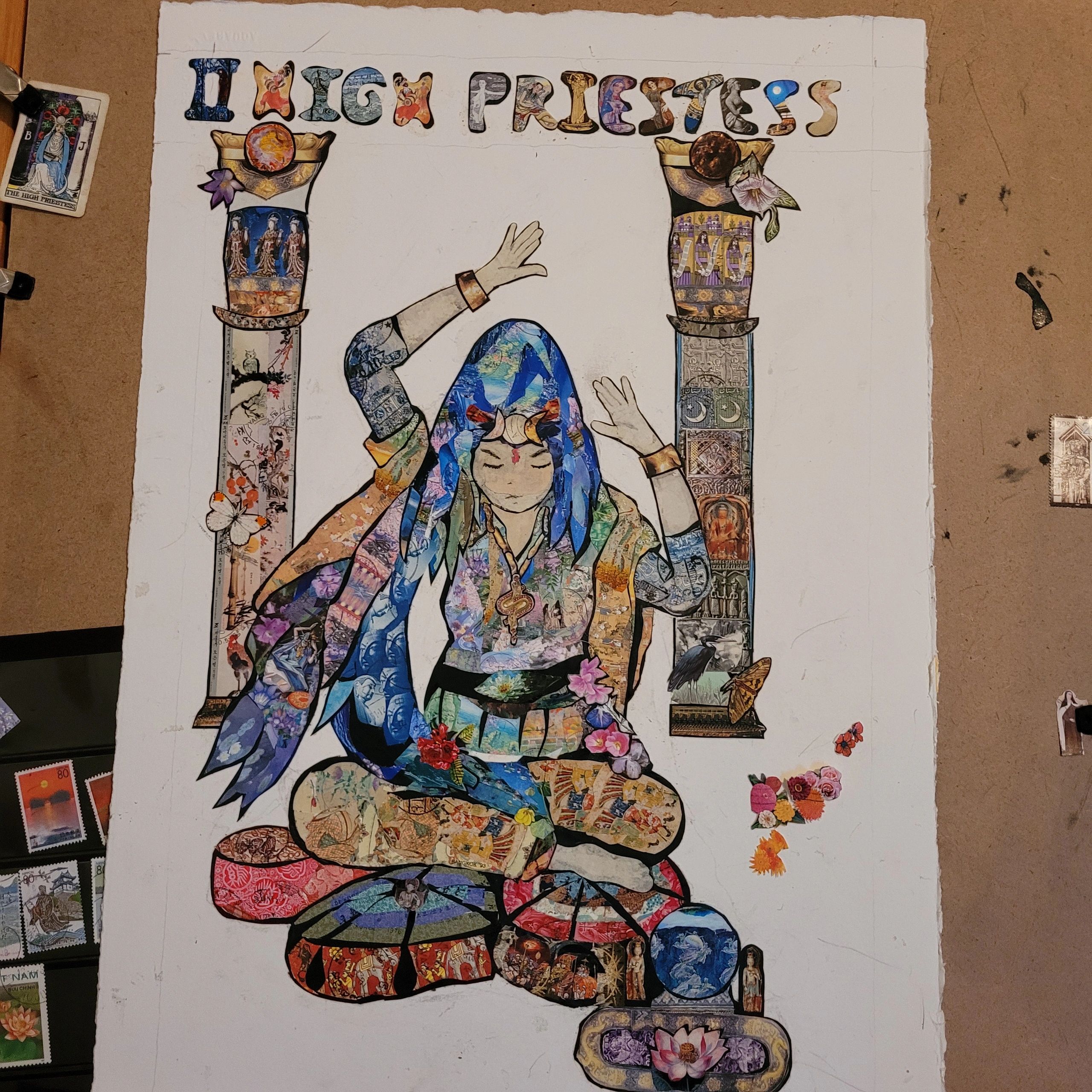 High Priestess almost done.