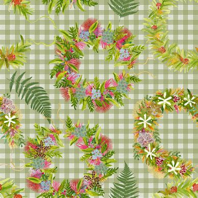 Lei Po'o on Sage Palaka