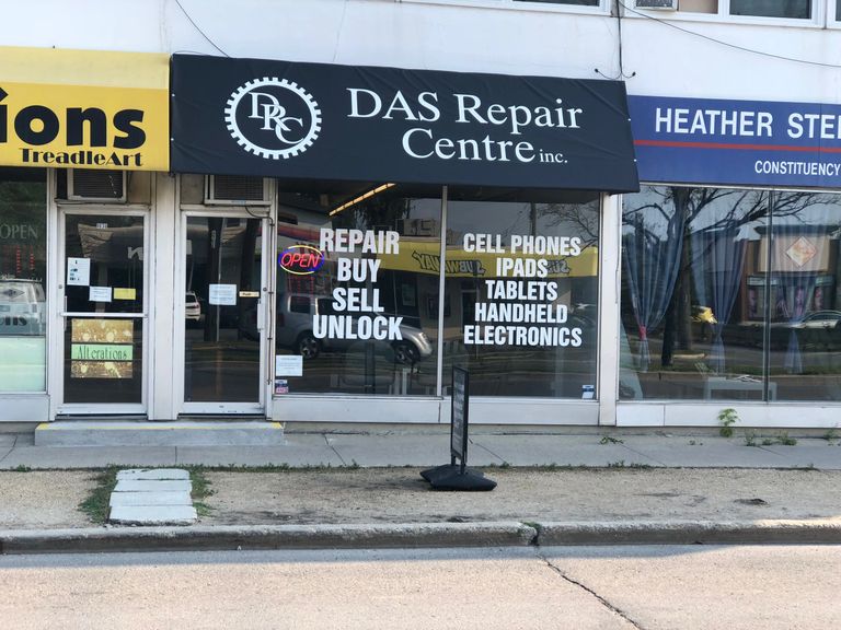 Store front located at 1838 Grant Avneue, east of Superstore, south side of Grant