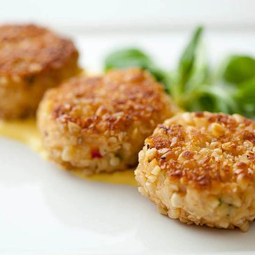 Chattanooga Catering - Caterers in Chattanooga - Tennessee Weddings and Events - Crab Cakes