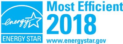 Most Efficient 2018
Energy Star