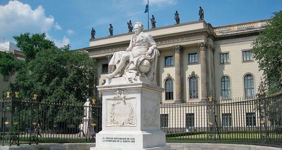 Der Hof der Humboldt-Universität
