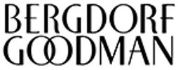 Bergdorf Goodman Logo In Black Color On A White Background