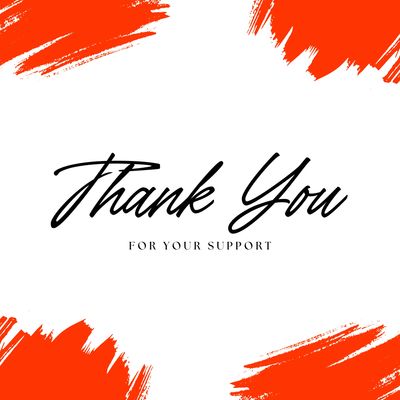 Thank you for your support card from a client.  Professional services, risk management.