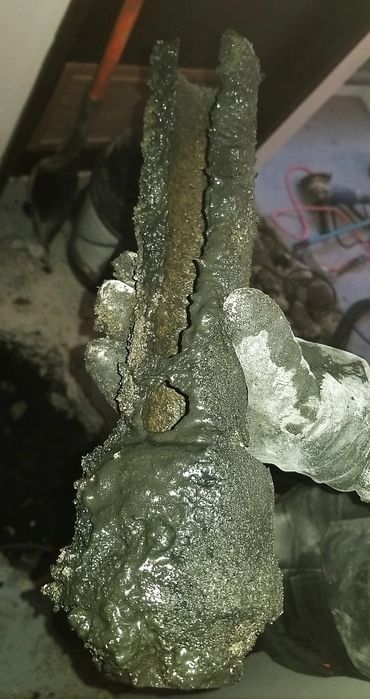 Corroded sewer line