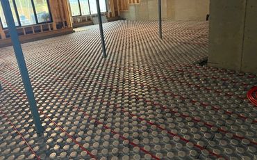 Residential slab heating installation-www.kaitechplumbing.ca