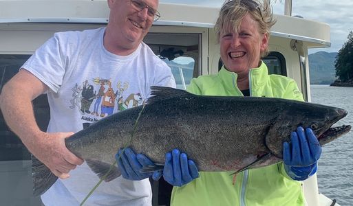 World Record King Salmon Ketchikan Alaska