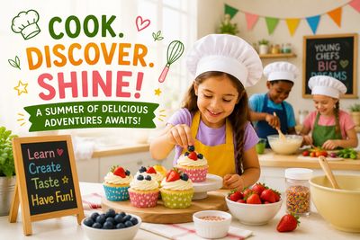 Fun Kids Cooking Classes and Summer Camp for Children in Forney, Texas