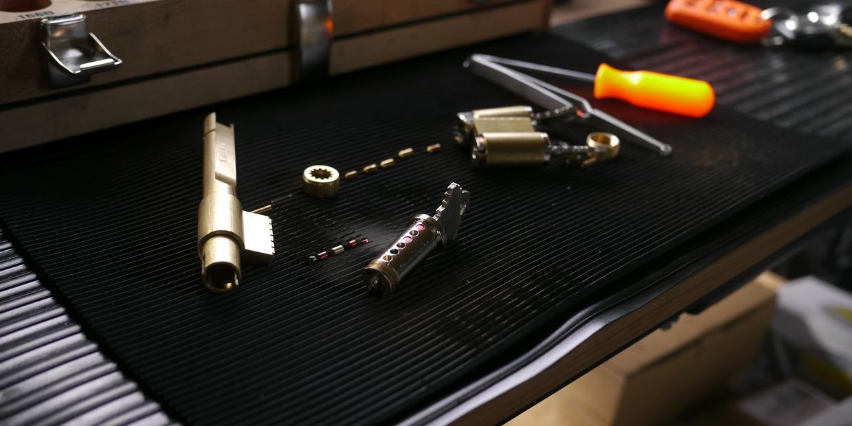 These are some of the tools used when master keying a lock.