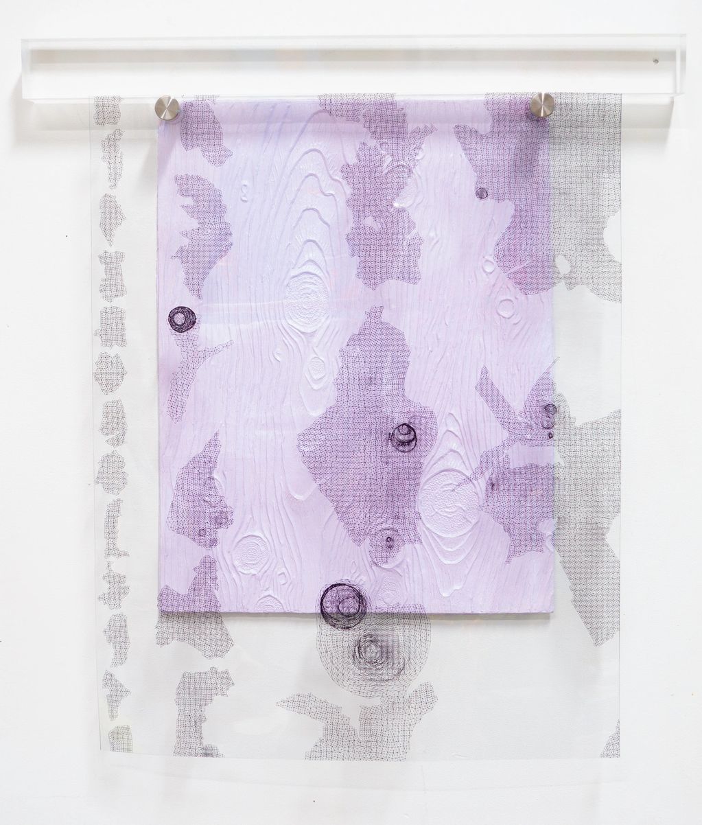 Oliver Pauk dreamt about this work and materialized as a unique sculpture made of acrylic and wood