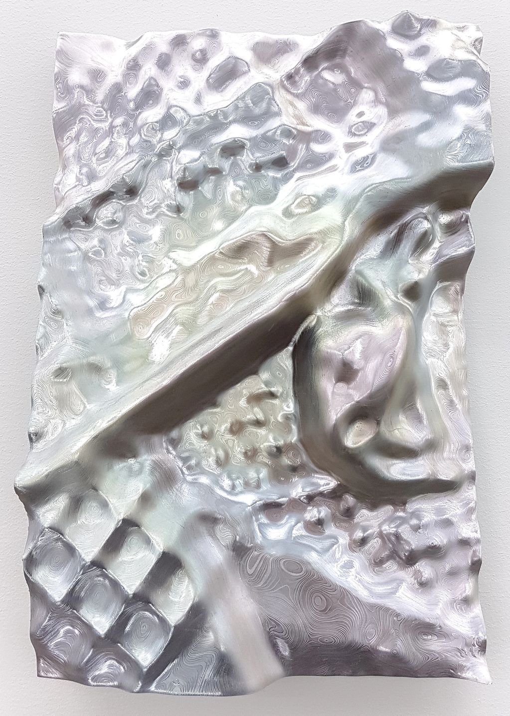 Optical Interference Coating over top of 3D printed resin creates an ethereal iridescent effect