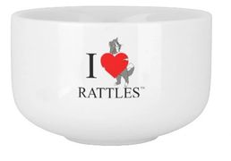 This “I Love Rattles Soup Mug“ design is inspired by the book series, "Rattles, the Barn Cat."