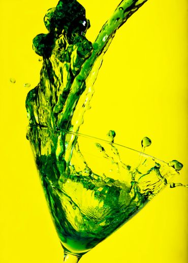 Green Martini Splash - Drink  Photography by S&C Design Studios