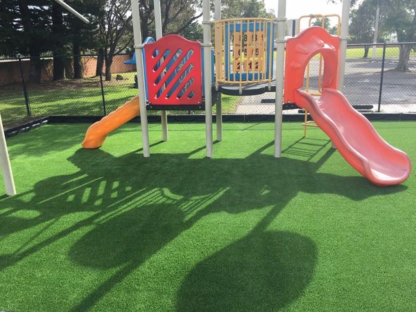 Synthetic turf daycare playground Miami