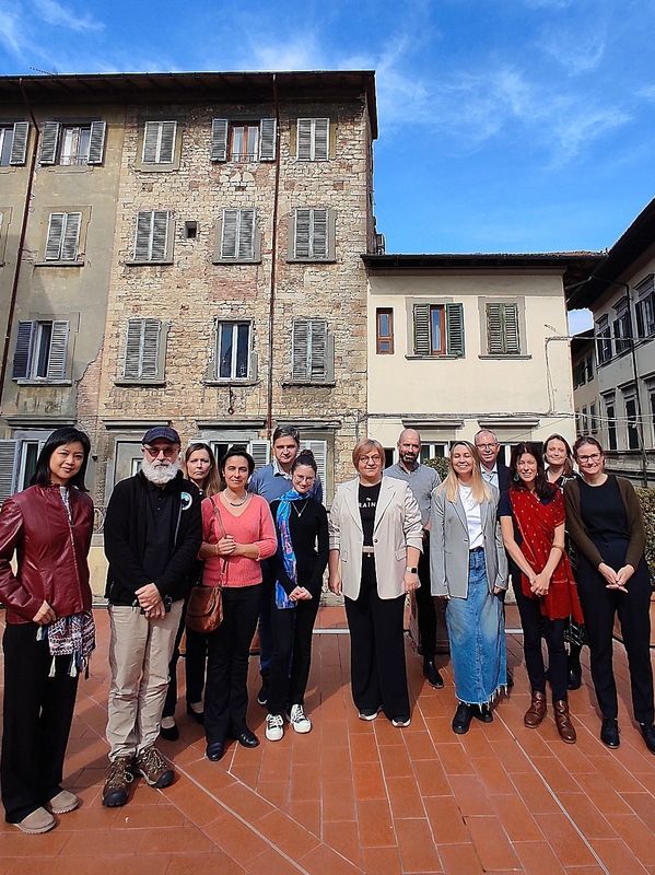 Monash University, CWW and Smart Osvita NGO specialists at Monash Prato, Italy Research Ctr. 