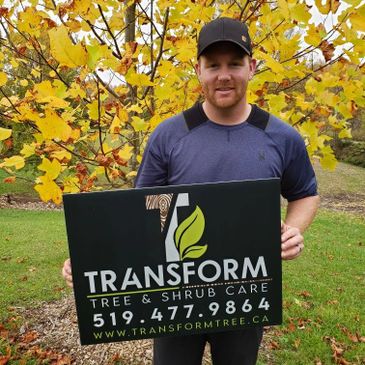 My name is Brandon Gray- owner and operator of Transform Tree & Shrub Care.