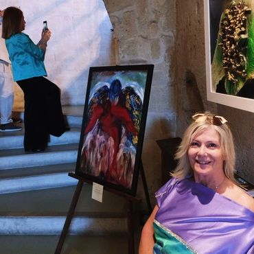 Top Artist exhibition Casa Cava Matera Italy 2024.