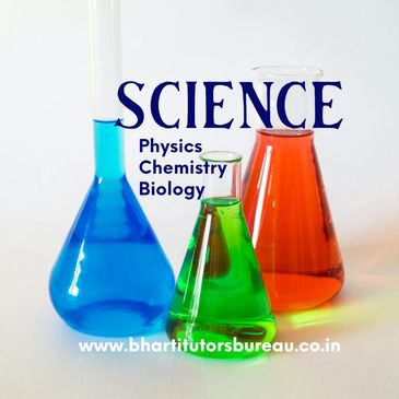 Home and online tuition services for Science (Physics, Chemistry, Biology).
