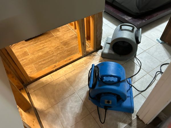 Drying water damage equipment in San Tan Valley AZ