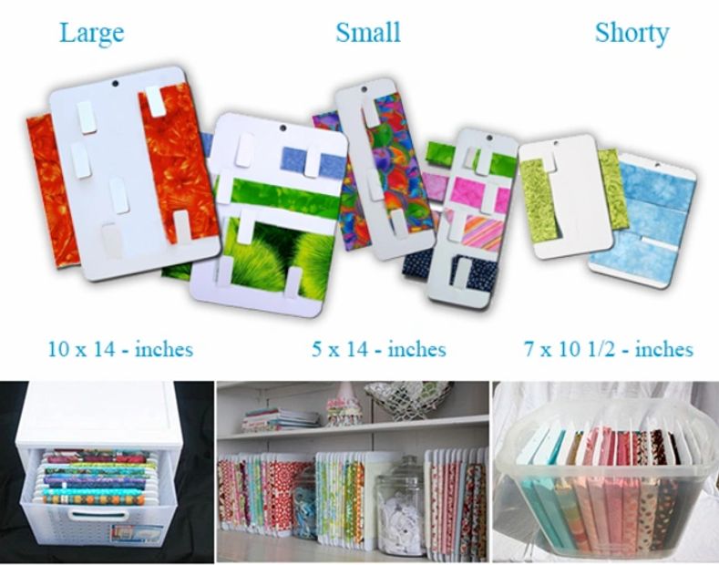 Fabric Organizers: Large, Small and Shorty