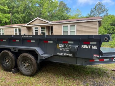 Dump trailer rental
