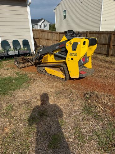 Sod, sod installation, mini skid steer work