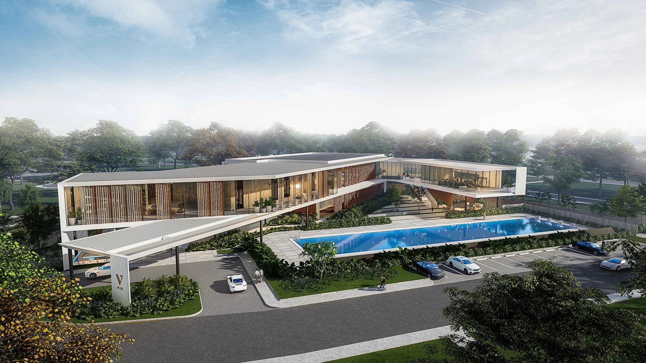 Clubhouse at Vie at Southern Plains Laguna by Victor Consunji Development Corporation (VCDC)