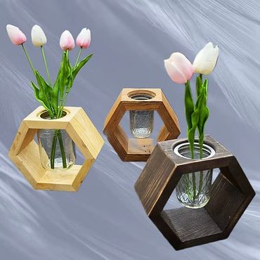 Hexagon Vase Holder