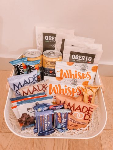 Snack gift basket