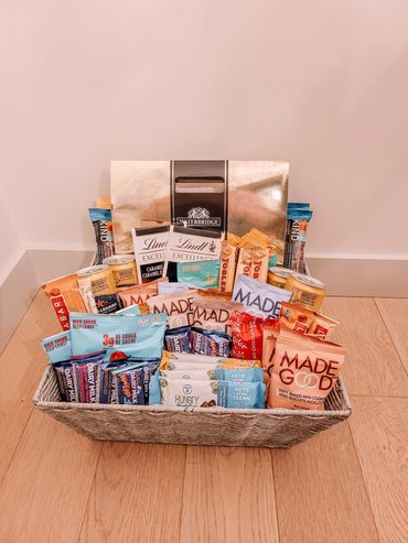 Snack gift basket