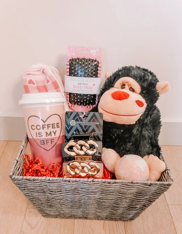 Valentine's day gift basket