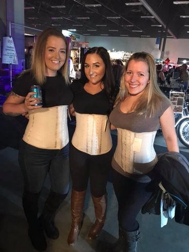 Fajas, orthopedic waist-trainers, post-surgery compression garments, and corsets