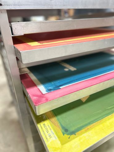 Screen printing screens