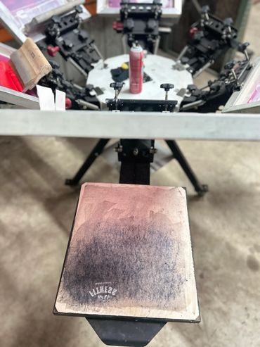 Screen printing Miami Vastek machine