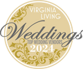Virginia Living top wedding vendor of 2024 logo