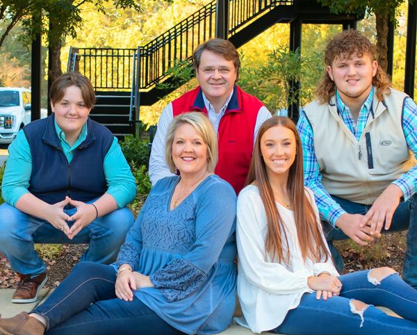 My family. ❤  I also have a daughter who is married and blessed me with 3 beautiful grandchildren ❤