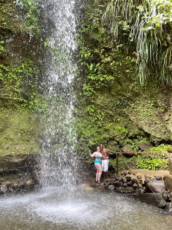 Toraille Waterfalls in St Lucia