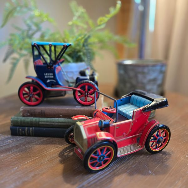 Tin toy cars