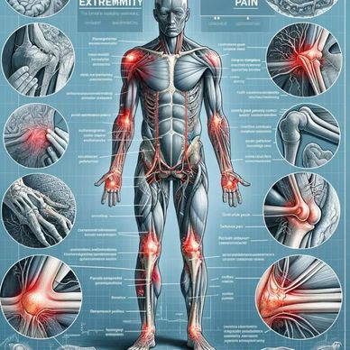 Chiropractic care for injured shoulders, elbows, knees, ankles, wrists & extremity joints.