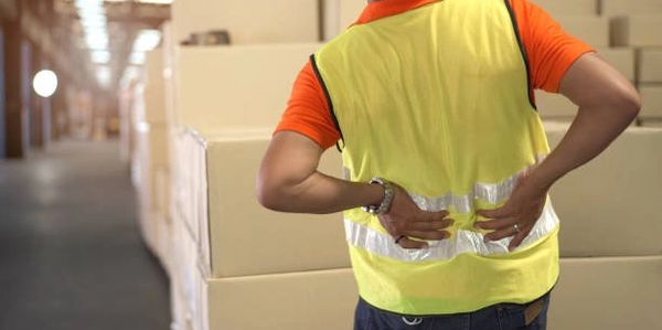 Lower back pain from work