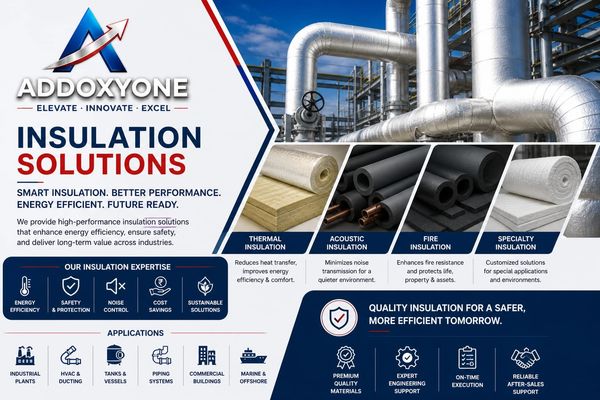 Adoxxyone offers advanced insulation solutions for industrial and commercial applications.