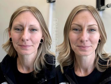 Powder Brows Before & After