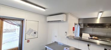 BLYTH Air Conditioning in commercial kitchen