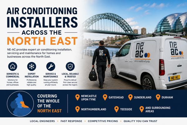 Air conditioning installers covering all of Newcastle & The North East