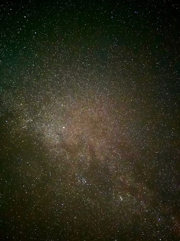 A stunning view of the star-filled night sky.