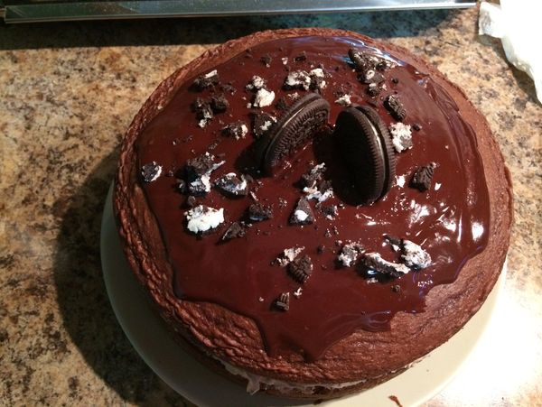 Sweet like T Out of Bounds Oreo cake