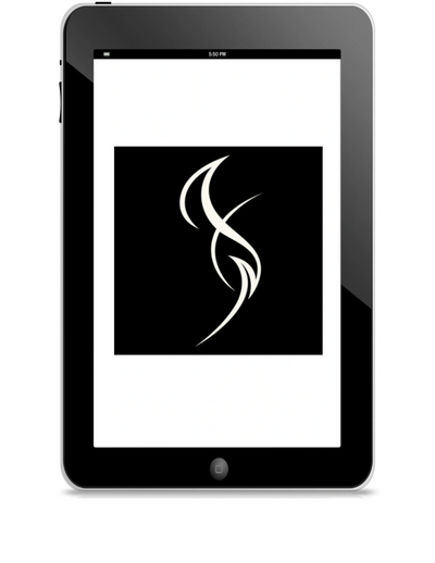 image of a cellphone with the Firehead Organ Works logo on the screen