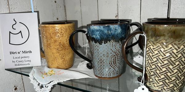 hand crafted pottery